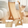 thumbnail image 1 of Protector de muebles para cama rascadora de madera para gatos, acogedor descanso y juego para interiores, tablero rascador para gatos, suministros, 1 of 6