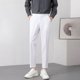 thumbnail image 3 of Pantalones caqui de sastrería social de talla grande para hombre, pantalones ajustados para hombre de negocios, pantalones de lujo trenzados, moda de licra, pantalones holgados, 3 of 5