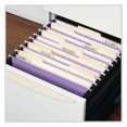 thumbnail image 2 of Universal UNV14120EE 1/5-Cut Tab Deluxe Bright Color Hanging File Folders - Letter Size, Violet (25/Box), 2 of 4