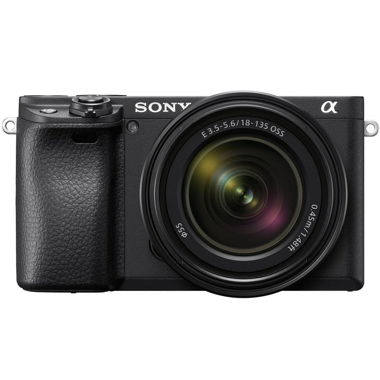 Sony a6400 4K Mirrorless Camera ILCE-6400M/B (Black) with 18-135mm 