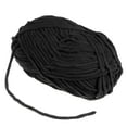 thumbnail image 3 of Uxcell Velvet Yarn Blanket Yarn 100g/3.5oz Polyester Soft Knitting Chenille Yarn Black, 3 of 7