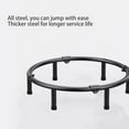 thumbnail image 3 of 40 Inch Foldable Mini Exercise Trampoline for Adults Kids, Indoor Outdoor Fitness Rebounder Trampoline, Max Load 330 lbs, 3 of 9