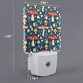 thumbnail image 2 of Honeii Colorful Mushrooms Print LED Night Light with Light Sensor, Night Lights Plug Into Wall,Ideal for Bedrooms and Hallways-US, 2 of 7