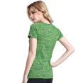 thumbnail image 3 of Women T Shirt Short Sleeves Hygroscopic Quick Dry Fitness for Women Top Clothes, 3 of 4