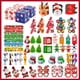 thumbnail image 2 of Regalos de Navidad Círculo de arcoíris Papá Noel Muñeco de nieve Árbol de Navidad Llavero de coche eléctrico Cubo mágico Juguete navideño divertido para niños, 2 of 5