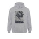 thumbnail image 5 of Sudadera con capucha para hombre, con estampado de ocultismo, permanecer encendido, Satanás, diablo, infierno, impío, anticristo, bruja, fitness, DÍA DE SAN VALENTÍN, manga, corte ajustado, 5 of 5