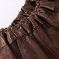 thumbnail image 4 of 3 Layers Tutu for Toddler Girls Tulle Ballet Dance Skirts Princess Fluffy Kids Dress up Birthday Party Coffee, 4 of 7