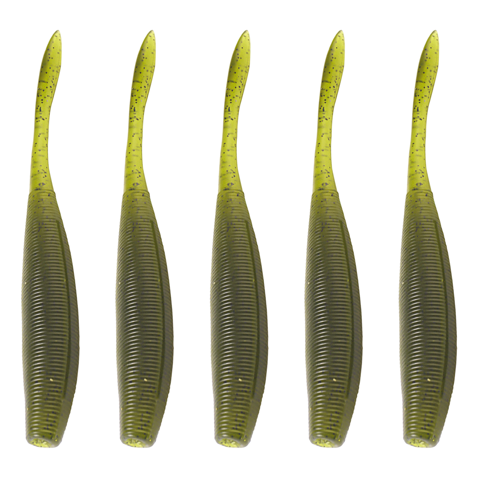 UDIYO 5Pcs Lure Soft Baits Simulation Soft Worm Earthworms Shrimp