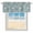 Blue, variant on Coastal Pink Conch Kitchen Valances for Windows 54x18 Inch Kitchen Curtains Valances Rod Pocket Vintage Summer Beach Shells Marine Bathroom Window Valances for Window Treatment Decor
