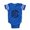 Royal Blue, variant on CafePress - FIN Get Reel Go Fish Black - Cute Infant Baby Football Bodysuit