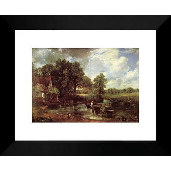 The Hay Wain 20x24 Framed Art Print by Constable, John