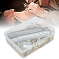 thumbnail image 4 of Grommet, Grommet Eyelet 0.3in Rustproof 100 Sets  For Tents Gold,Silver,Copper Color,Gray, 4 of 8