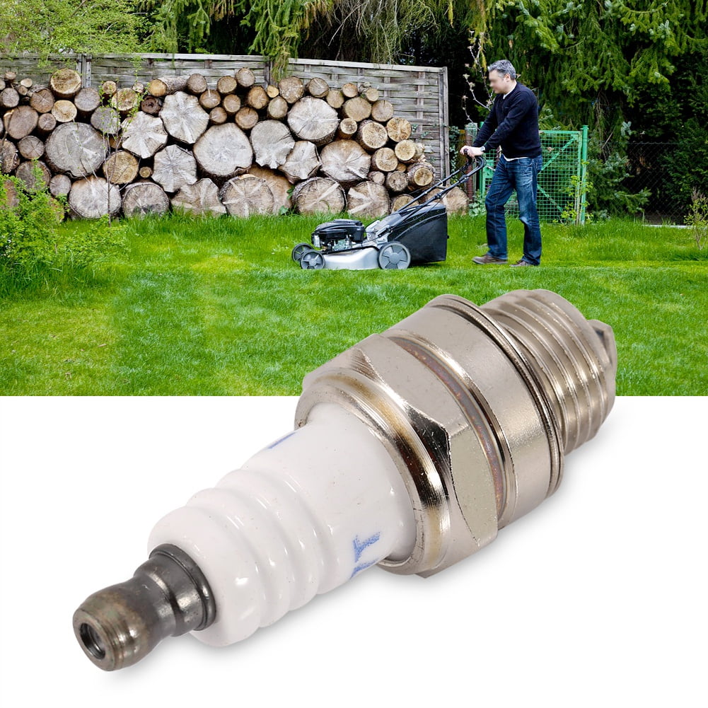 Briggs and stratton mower spark plug hotsell