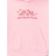 thumbnail image 7 of Wonder Nation Hello Kitty Toddler Girls Graphic Hoodie with Long Sleeves, Sizes 12M-5T, 7 of 7