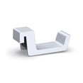 thumbnail image 3 of Injueey Game Headset Hanger Household Professional Headphone Fixing Hook Hooks Hanging Side Vertical Fixator Holder Storage Almacenamiento y organización del hogar Injueey HA035141-00, 3 of 6