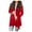 Red, variant on WXLWZYWL Womens Halloween Costumes 2024, Cute Pumpkin Ghost Bat Cat Spider Printed Long Sleeve Cardigan Sweaters for Women Lightweight