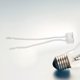 thumbnail image 4 of Silver Ceramic Lamp Holder for Lamp Use with Wire 10Pcs Base Socket, 4 of 5
