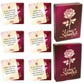 thumbnail image 4 of & Jeu de Cartes Jouets Saint-Valentin Jeu de Cartes Interactif pour Couple pour Intérieur Extérieur avec Questions Réfléchies et Divertissement Nocturne en Famille, 4 of 7