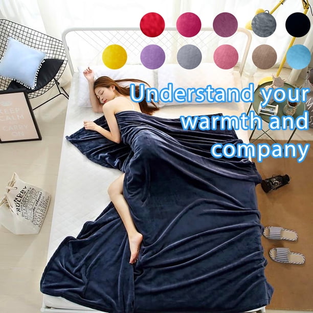 Manta de franela de microfibra suave 70x100cm - manta de forro polar súper suave y cálida para sofá, cama, sofá - todo tiempo, transpirable, ligera, fácil de cuidar