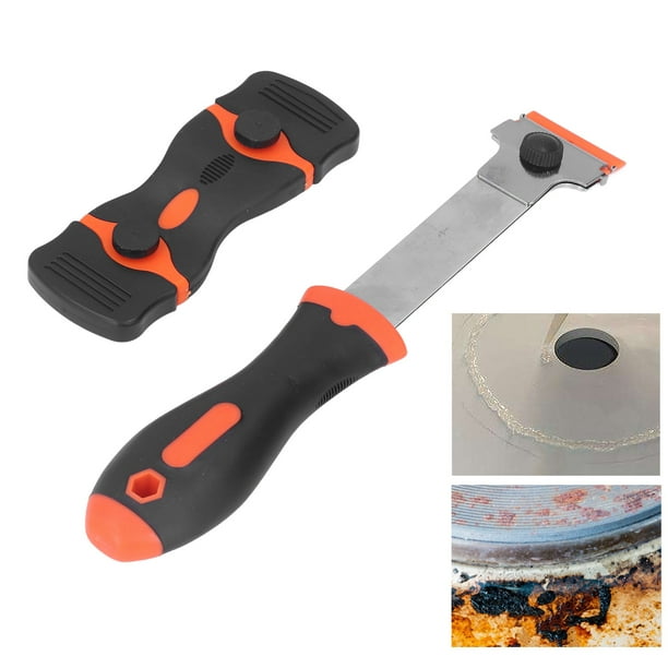 Raspador De Hoja De Afeitar, Cuchillo Raspador De Doble Filo, Ergonómico De Larga Vida útil Para Vidrio