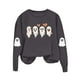 thumbnail image 4 of Ailaofu Halloween Cute Sweatshirt For Women Long Sleeve Pullover Graphic Basic Tops Casual Fall Fashion Sweatshirts, 4 of 7
