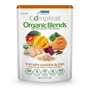 Compleat Organic Blends Blenderized Tube Feeding Chicken-Garden Flavor 10.1 oz. Container 8 Ct