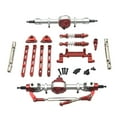 thumbnail image 3 of MERIGLARE RC Car Accessory Modified Front and Rear Assembly Kits Spare Accessory Kits Metal for MN82 LC79 MN78 1/12 Scale RC Hobby Car , Red, 3 of 8