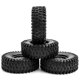 thumbnail image 4 of Neumáticos de goma Remote Control Crawler, neumáticos de coche Remote Control con llantas de repuesto para 1/10 Axial SCX10 90046 90047 CC10 Remote Control Car Abanopi Neumático, 4 of 6