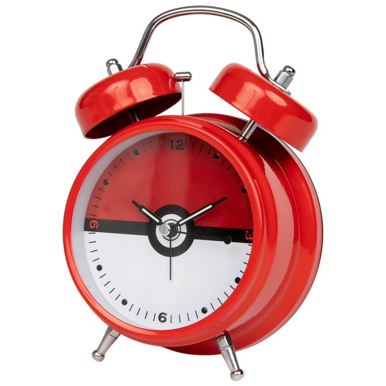 Pokemon Pikachu Pokéball Alarm Clock With FM Radio & Temperature Display