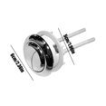 thumbnail image 2 of Toilet Flush Button, Double Tank Valve Replacement, Convenient Flushing Toilet Button, Round Flush Valve Push Button, Toilet Tank Flush Valve Button for Toilet Home, 2 of 9