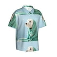 thumbnail image 2 of Haiem Dog Wrapped In Towel Men'S Pajama Pants Ultra Lightweight Pjs Bottoms Sleepwear Bottom Pants With Pocket Drawstring-X-Large, 2 of 9