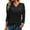Black, variant on EDFBUYKRS Long Sleeve Shirts for Women Tunic Tops Thumb Hole Oversized Tshirts Fall Outfits S