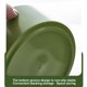 thumbnail image 3 of Wooden Hydroponic Green Copper Money Grass Basin | Non-Porous Decorative Bowl Planter | Matte Finish | Leakproof Solid Wood Resin Pot for Indoor Water Plants | 18x18cm | Stability Enhanced, 3 of 8