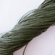 thumbnail image 2 of Línea de Rosca de Cordón de Abalorios de Algodón Encerado de 10 Metros 2 Mm Joyería Que Hace La Cadena 2m ejercito verde, 2 of 5