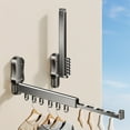thumbnail image 4 of Telescopic Drying Rack for Small Space Laundry Hanger Bedroom Garment Organizer, 4 of 8