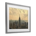 thumbnail image 3 of Stupell Industries NYC Skyline with Clouds Gray Framed Print Under Glass design by LSR Creative Studio, 17 x 21, 3 of 10