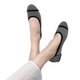 thumbnail image 1 of Zapatos Bailarina Informales Mocasines Sin Cordones Bailarinas Punto para Mujer Boda, 1 of 9