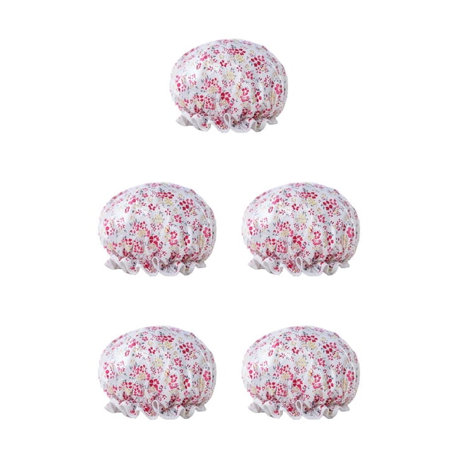 Minnieouse Sombrero de baño para mujer, suministros para baño, gorros para el pelo para ducha, cubierta para cabeza de niña gruesa a prueba de aceite, Type2 NO2 Minnieouse CBP383501