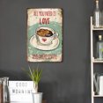 thumbnail image 4 of Placa Letrero Metal Vintage para El Carteles Amor para Pared Pintura Hierro, 4 of 9