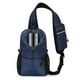 thumbnail image 3 of Bolsa Moda Riñonera Gran Capacidad Pecho Ultrafino para Deportes Gris, 3 of 4