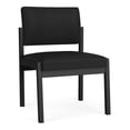 thumbnail image 1 of Pemberly Row Chaise d'Invité Sans Accoudoirs pour Réception-Acier Noir-Noir, 1 of 5