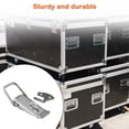 thumbnail image 4 of maskred 2Pcs Cabinet Box Hook Lock Metal Safety Boxes Stainless Steel Spring Loaded Toggle Buckle Sliding Door Closet Hardware, 4 of 6