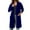Navy, variant on Fall Winter Elegant Cardigan Sweaters for Women Solid Color Open Front Knitted Duster Coat 2025 Fashion Loose Long Sleeve Simple Stylish Outerwear with Pockets Navy One Size