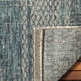 thumbnail image 6 of SAFAVIEH Courtyard Robert Striped Indoor/Outdoor Area Rug, 2' x 3'7", Light Grey/Teal, 6 of 10