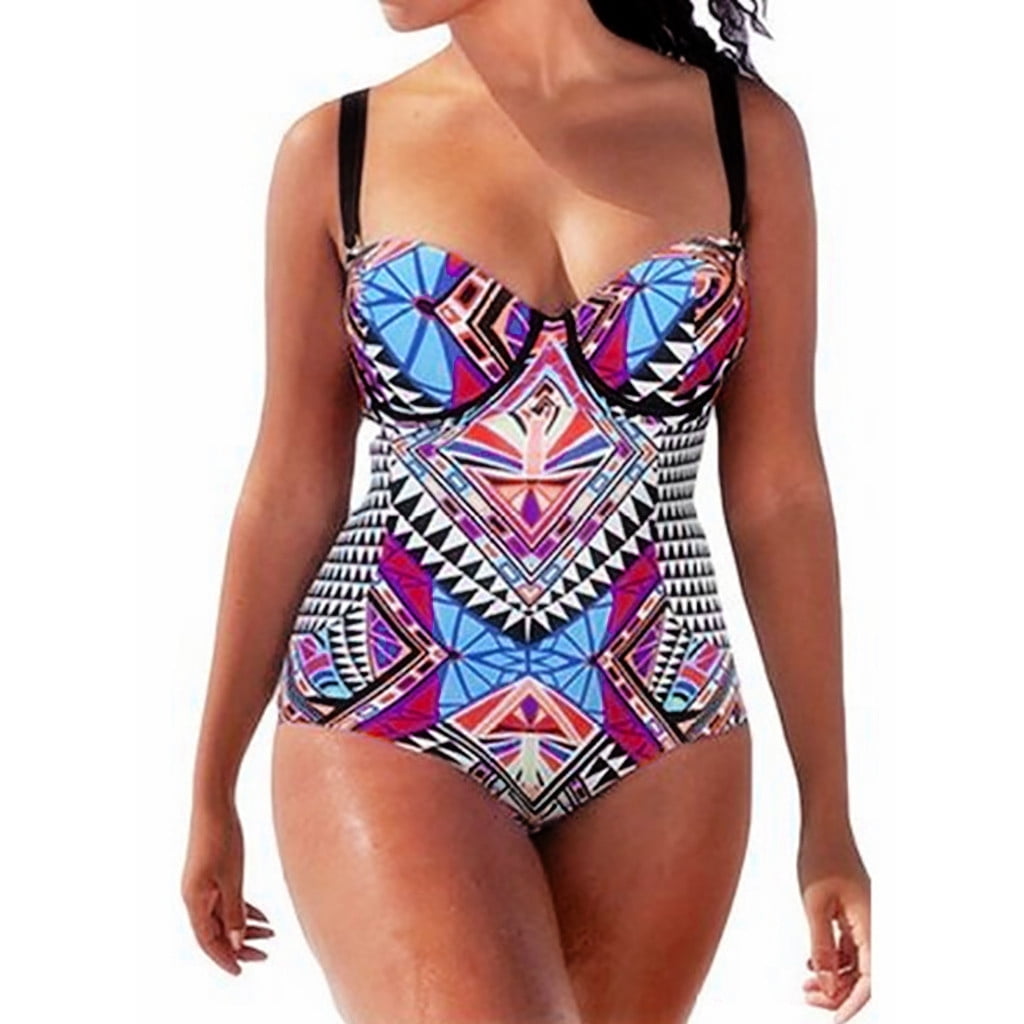 women's plus size bathing suits walmart