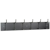 Global Industrial 36-1/2"W Wall Mounted Coat Rack - Black