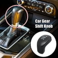 thumbnail image 2 of Pomo de palanca de cambios para coche, palanca de cambios, mango de cabeza, color negro brillante, para Toyota Prius 2010-2015, paquete de 1, 2 of 7