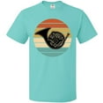 thumbnail image 3 of Inktastic French Horn Retro Music Sunset T-Shirt, 3 of 5
