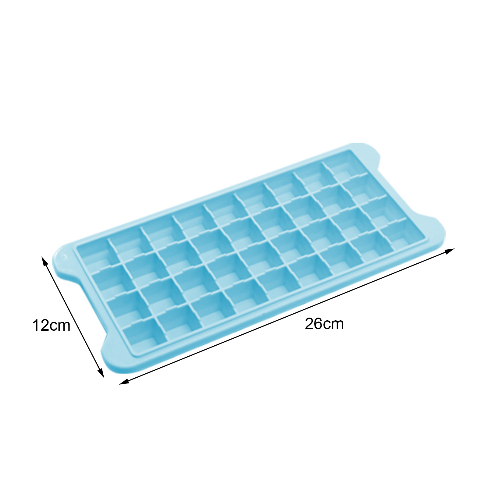 Ice Cube Trays,Ice Tray Food Grade Flexible Silicone Ice Cube Tray Molds with Lids, Easy Release Ice Trays Make 24/36 Ice Cube, Stackable Dishwasher Safe - image 5 of 8