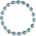 thumbnail image 1 of Pulsera auténtica de jadeíta de grado A, azul, agua helada, 1 of 3